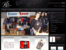 Tablet Screenshot of dance-sport.sk
